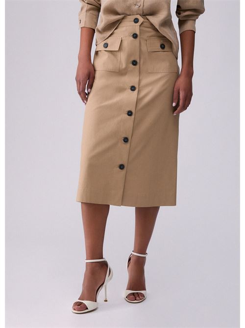 Midi skirt with buttons Liu Jo | WA6390T398A.51213